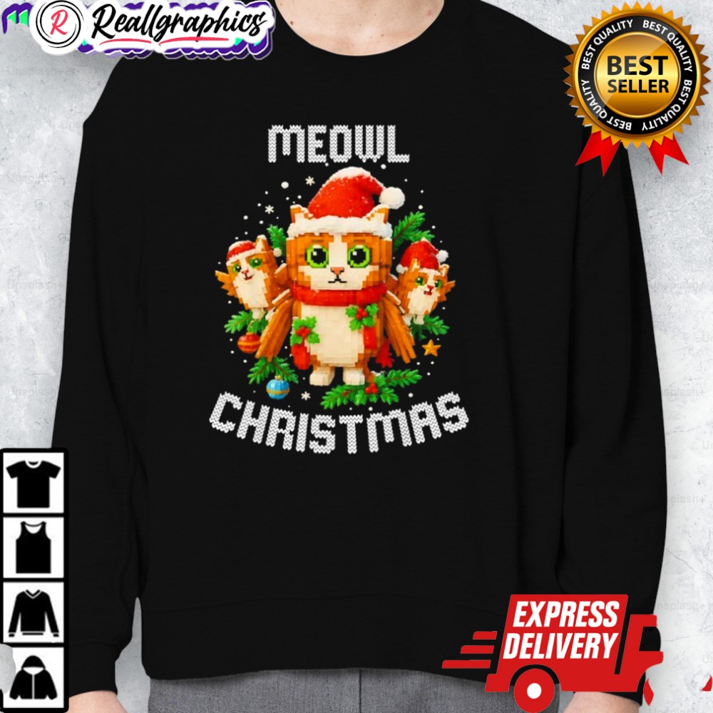 meowl christmas funny brainrot meme shirt 2 ojv4hz