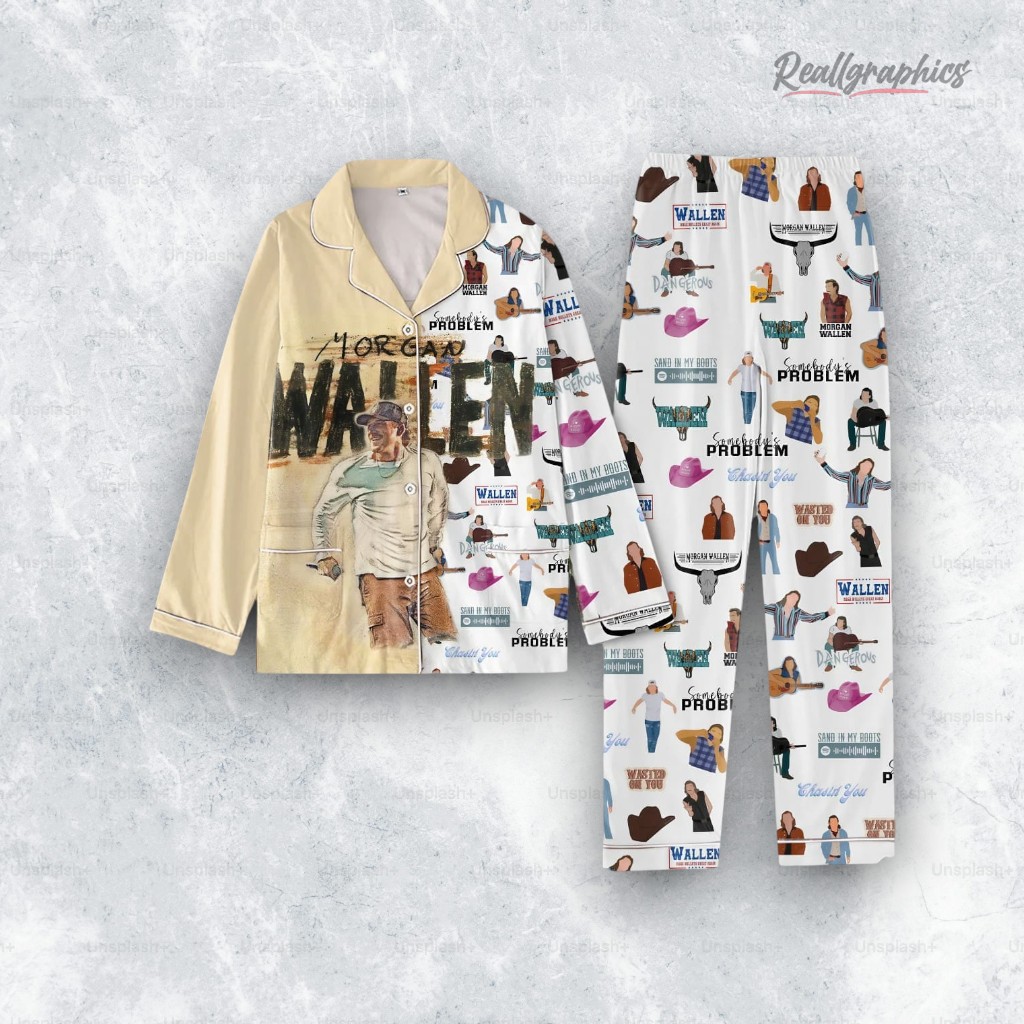 Morgan Wallen Somebody's Problem Pajama Set Morgan Wallen Somebody's Problem Pajama Set
