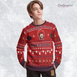 my hero academia ugly sweater custom kirishima eijiro sweatshirt 1 ysx65w