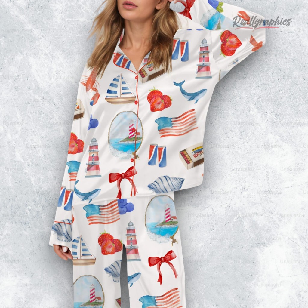 nantucket cape cod satin pajama set 2 xmrgw2