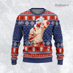 naruto ugly christmas sweater kakashi sweatshirt 1 hhgbms