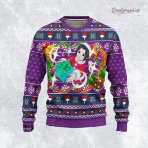 naruto ugly christmas sweater sasuke teen sweatshirt 1 aostxt