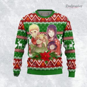 naruto ugly sweater naruto x hinata family sweatshirt 1 dupzgp