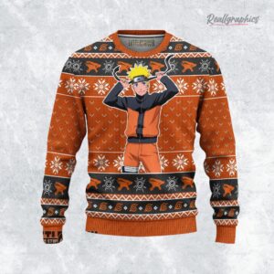 naruto uzumaki shippuden ugly christmas sweater 1 pi6awo