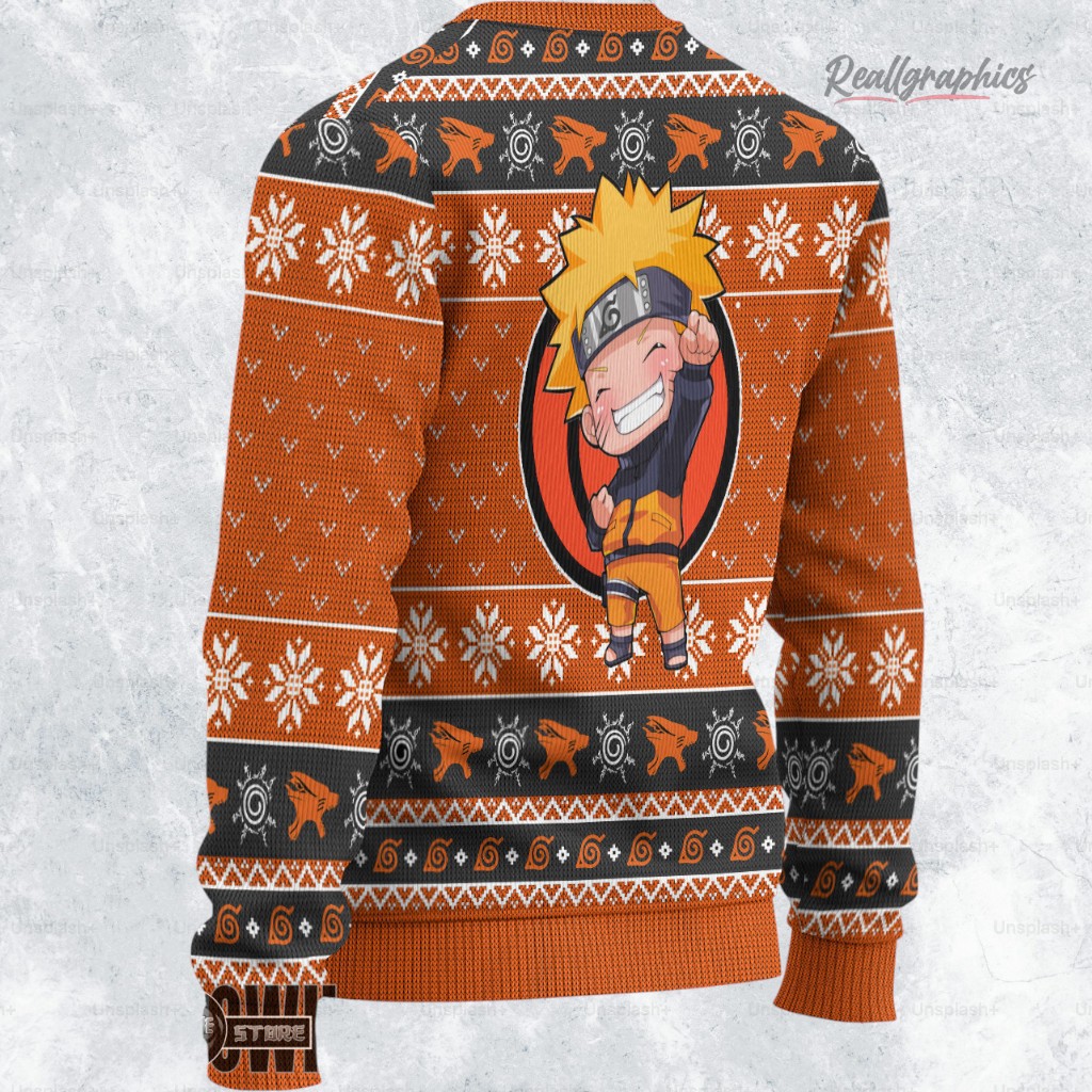 naruto uzumaki shippuden ugly christmas sweater 2 tlgjof