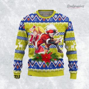 naruto x boruto ugly christmas sweater 1 bkvyxs
