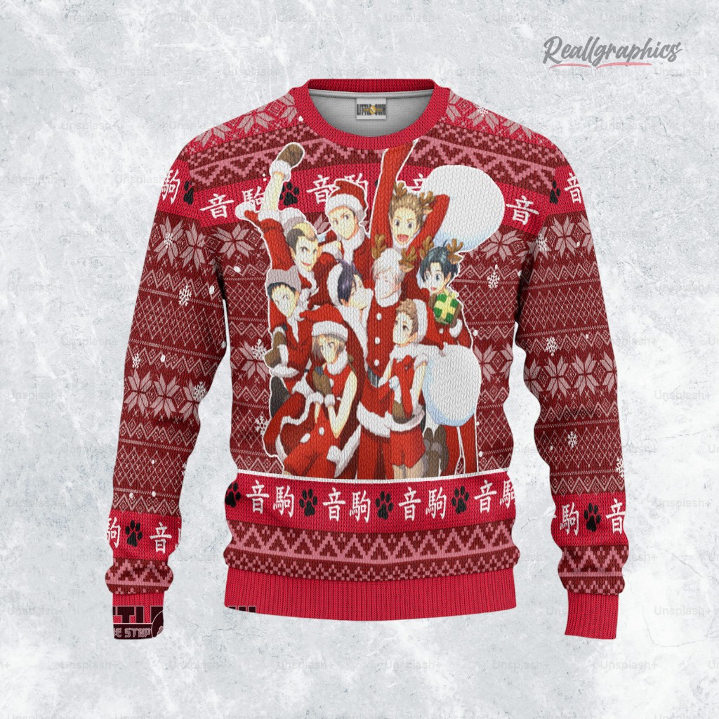 nekoma high ugly sweater haikyuu sweatshirt 2 qzwfkx