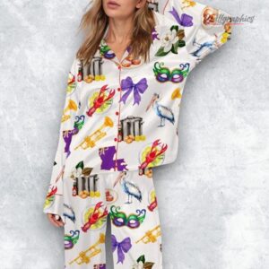 new orleans mardi gras pajama set 1 uyqz7n