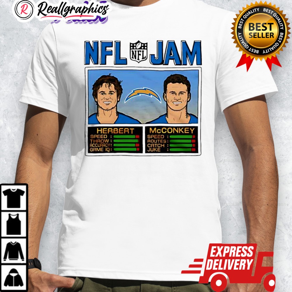 nfl-jam-chargers-herbert-and-mcconkey-los-angeles-chargers-shirt-4_mjwxud nfl jam chargers herbert and mcconkey los angeles chargers shirt 4 mjwxud