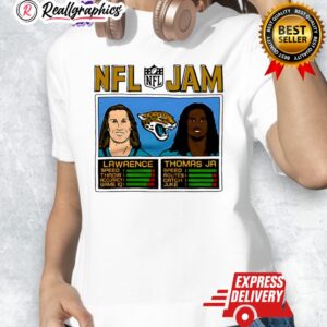 nfl jam jaguars lawrence and thomas jr. jacksonille jaguars shirt 1 rhkikr