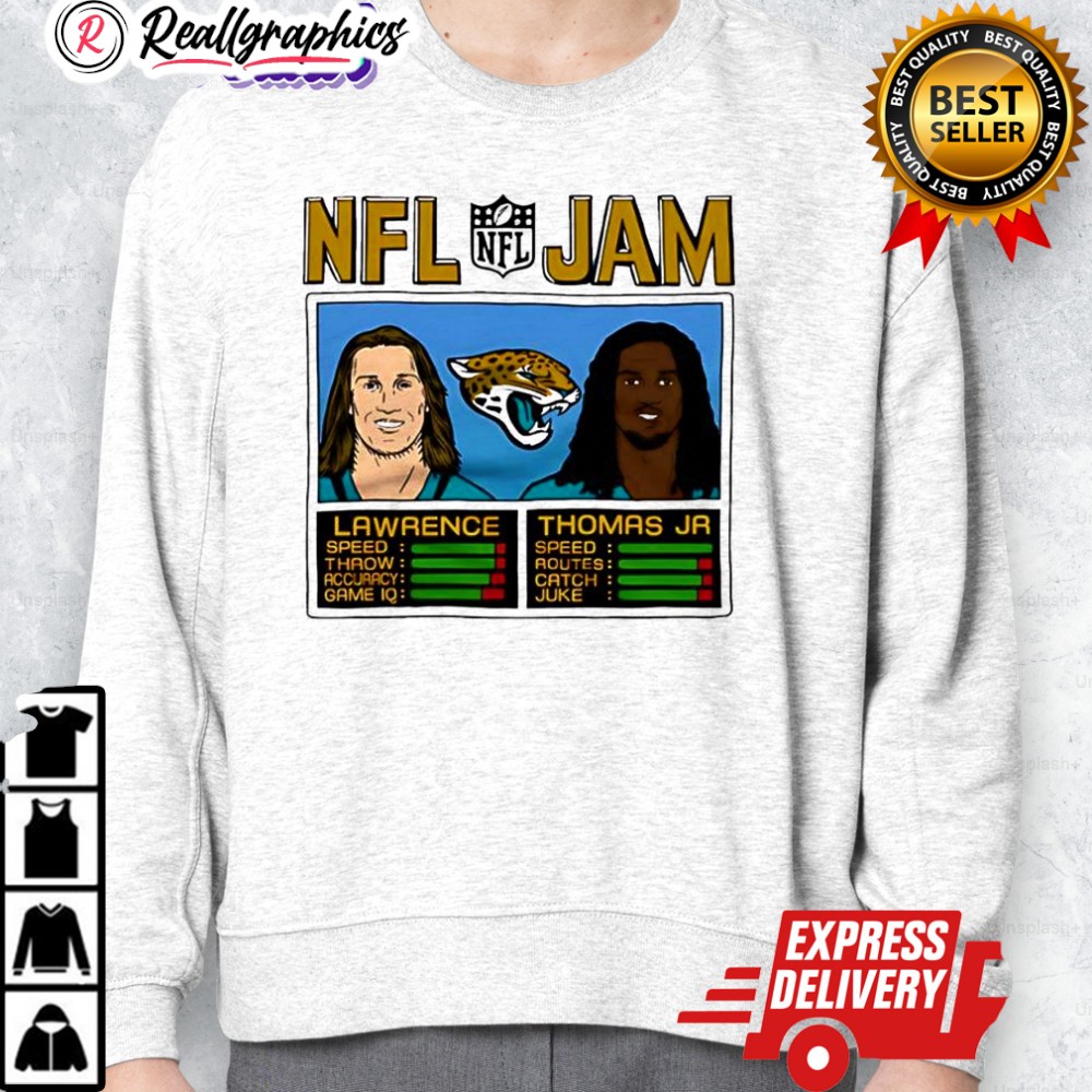 nfl jam jaguars lawrence and thomas jr. jacksonille jaguars shirt 2 qxcodp