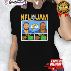 nfl jam rams nacua and adams los angeles rams shirt 1 myyb9v