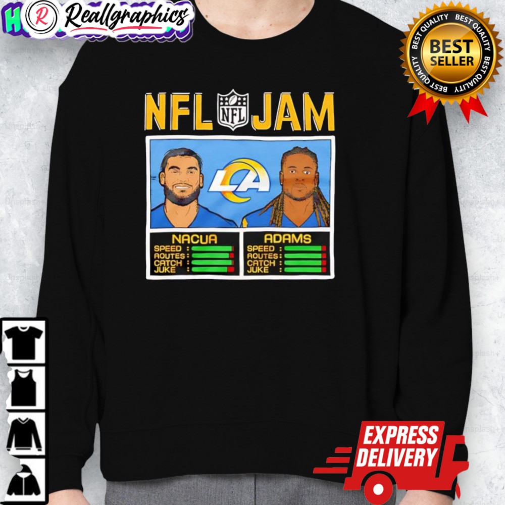 nfl jam rams nacua and adams los angeles rams shirt 2 kv0nvh