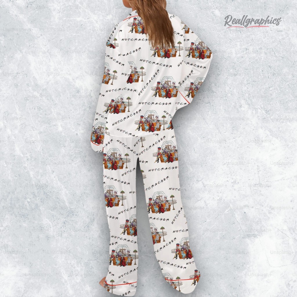Nutcracker Friends Silky Satin Pajama Set Nutcracker Friends Silky Satin Pajama Set