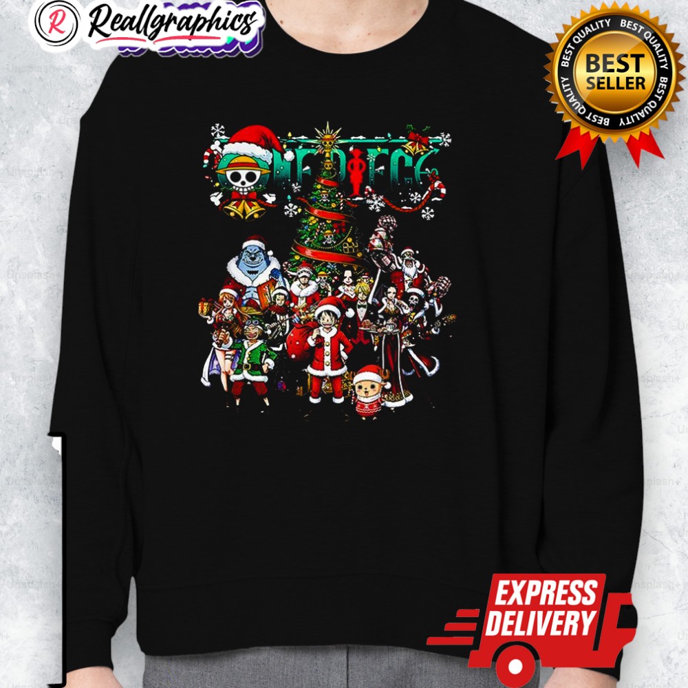 one piece holiday merry christmas shirt 2 w8cvdp