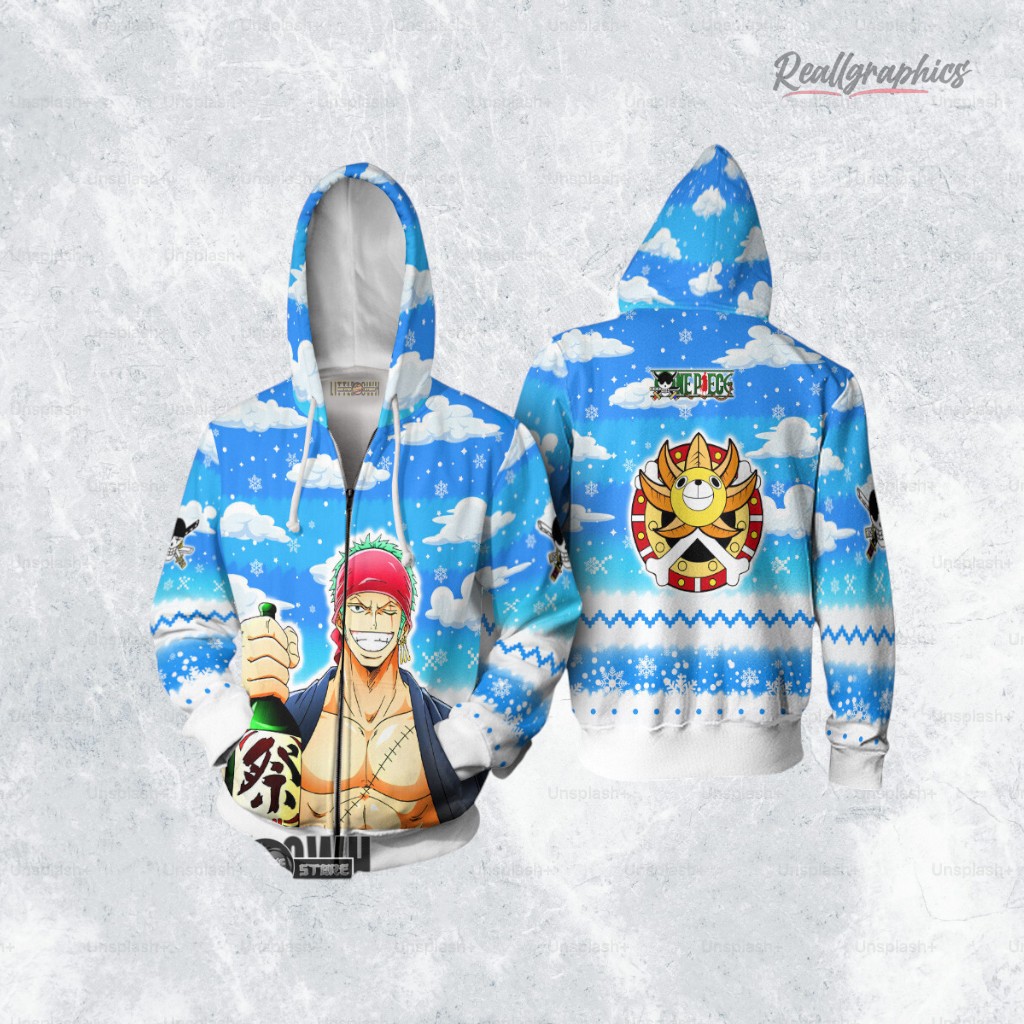 one piece roronoa zoro anime christmas ugly sweater anime xmas gift ideas 2 j0vfdz
