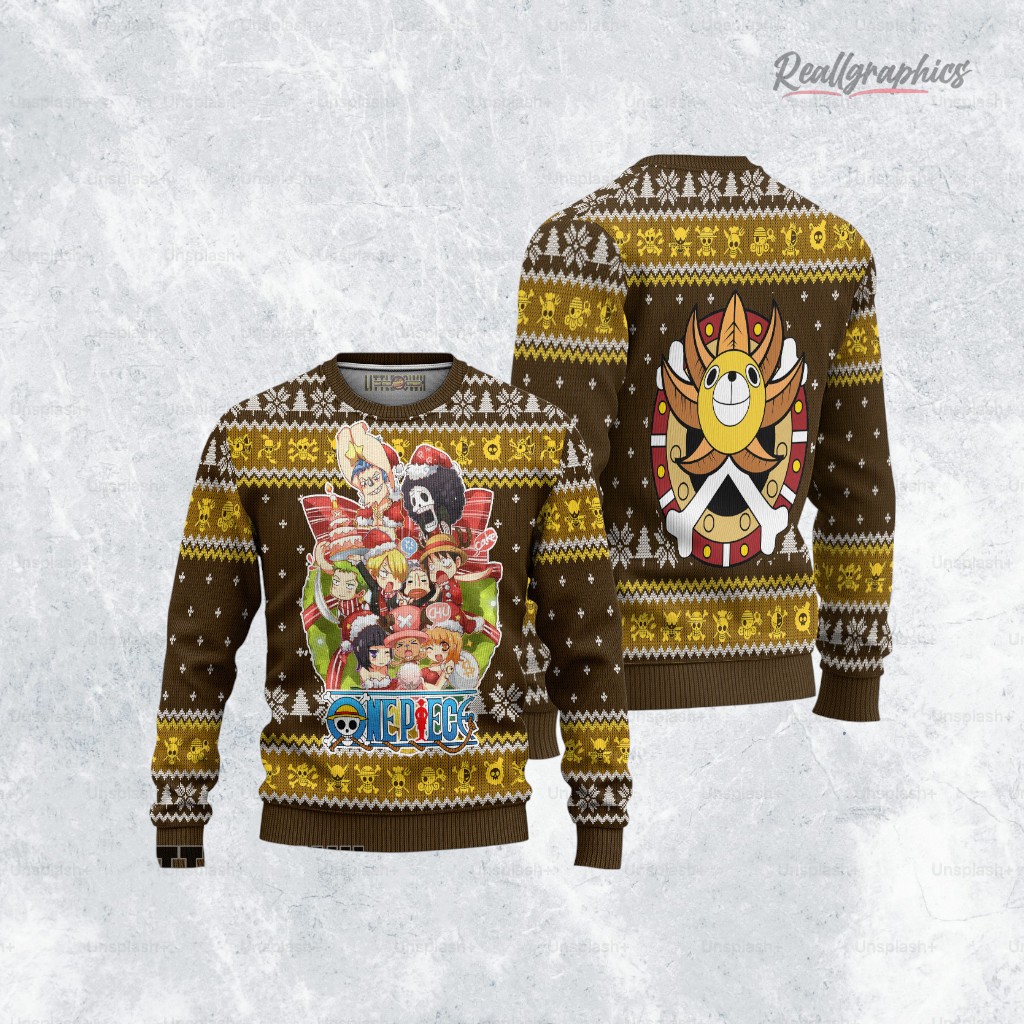 one-piece-ugly-christmas-sweater-thousand-sunny-custom-anime-sweatshirt-3_x3lwlt one piece ugly christmas sweater thousand sunny custom anime sweatshirt 3 x3lwlt