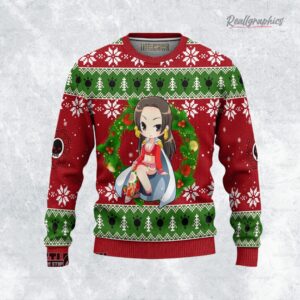 one piece ugly sweater boa hancock xmas ugly sweatshirt sweater 1 ziylkh