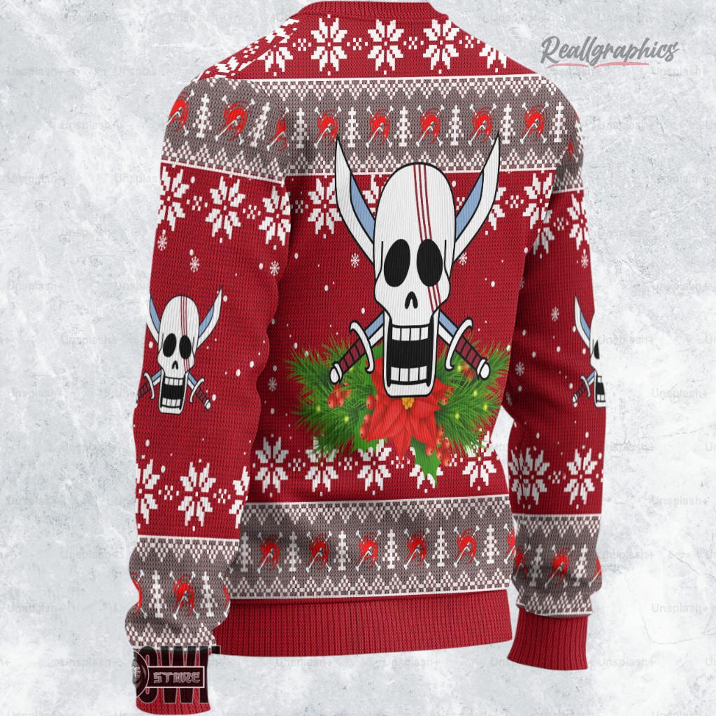 one piece ugly sweater shanks xmas ugly sweatshirt sweater 2 mq5avl