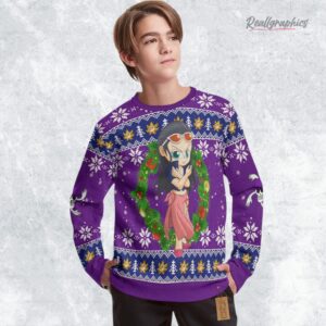 one piece xmas ugly sweater nico robin sweatshirt 1 oimyvr