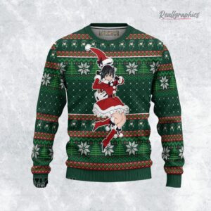 one punch man ugly sweater custom fubuki sweatshirt 1 o7goy8