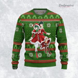 one punch man ugly sweater tatsumaki x fubuki sweatshirt christmas gift 1 vzu8db
