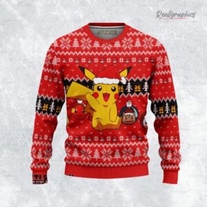 pikachu pokemon ugly christmas sweater 1 yg3oi1