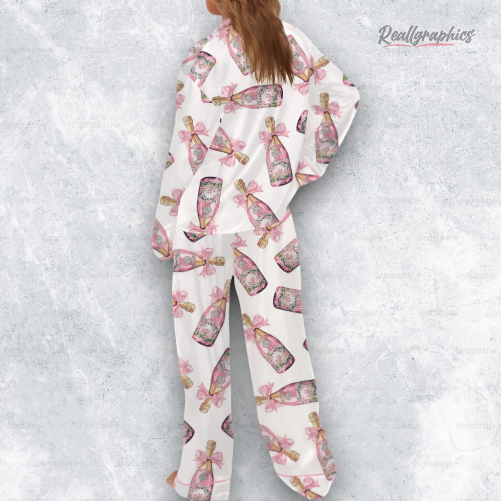 pink-coquette-floral-champagne-satin-pajama-set-3_doar4y pink coquette floral champagne satin pajama set 3 doar4y