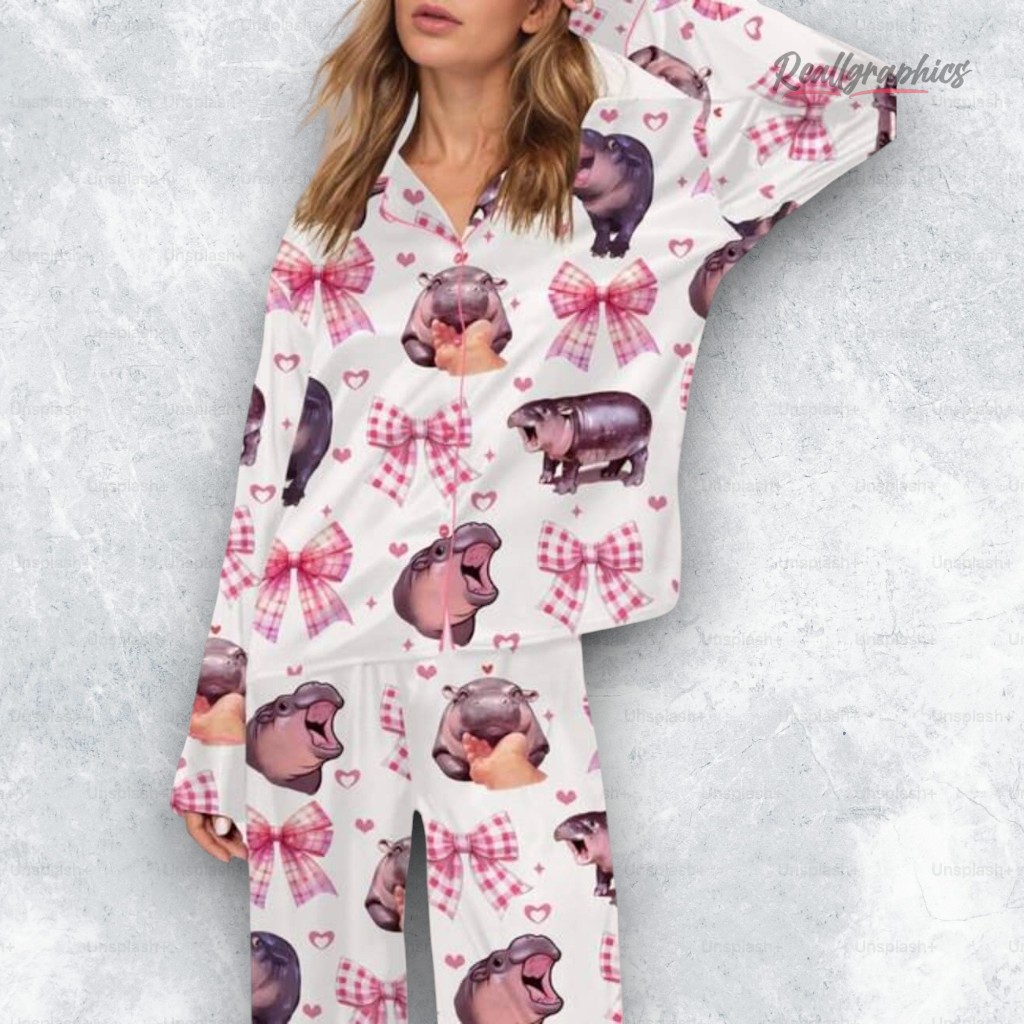 pink-coquette-moo-deng-satin-pajama-set-3_dlshyu pink coquette moo deng satin pajama set 3 dlshyu