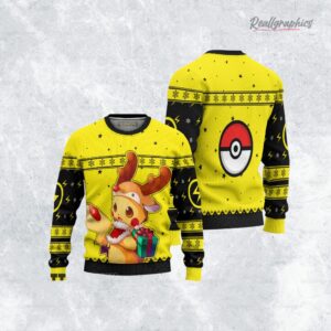 pokemon pikachu anime christmas ugly sweater anime xmas gift ideas 3 e2gca7