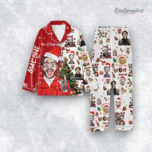 post malone merry postmas pajamas set 1 yryszj