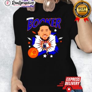 premium dein booker phoenix suns caricature shirt 1 sd3vyz