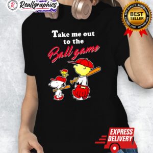 premium take me out ball game snoopy peanut shirt 1 cbufhm