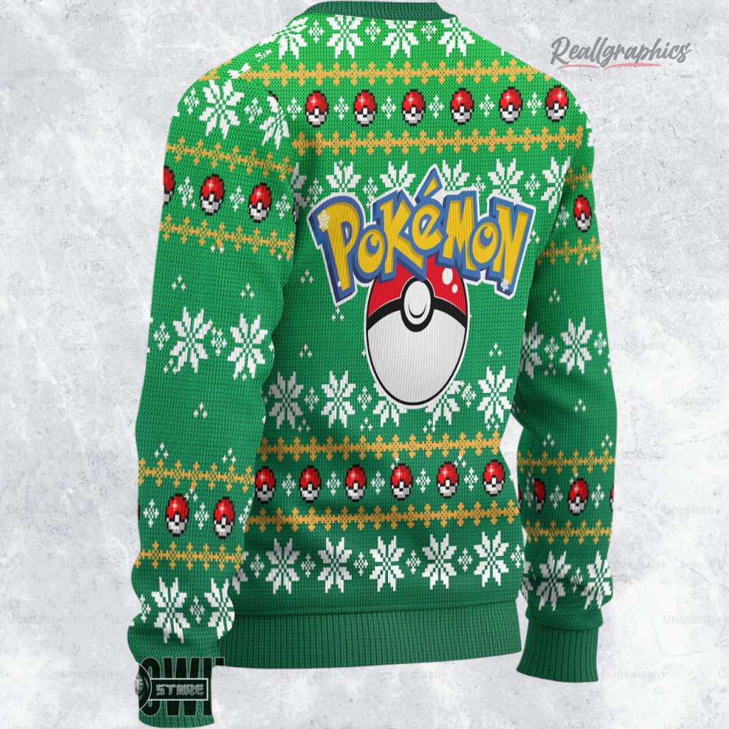 rayquaza ugly christmas sweater pokemon xmas ugly sweatshirt sweater 2 z8kxci