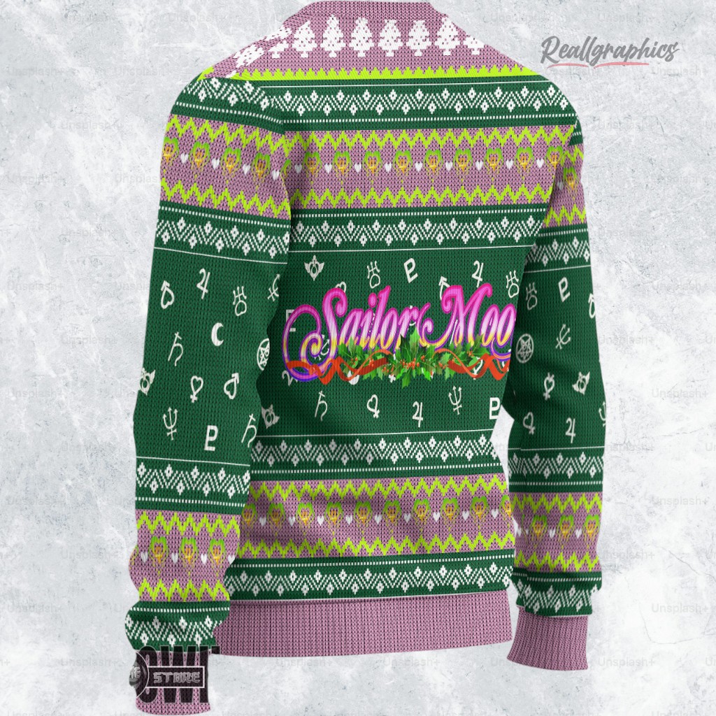 sailor jupiter ugly christmas sweater sailor moon custom anime sweatshirt 2 ms4wzr