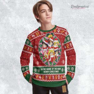 sailor moon sweatshirt sailor guardians ugly christmas sweater 1 ihwd11