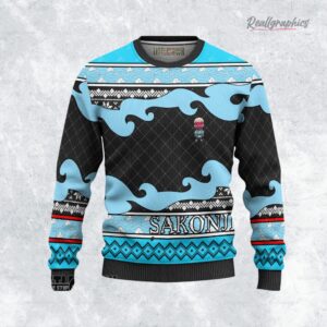 sakonji ugly sweater custom demon slayer sweatshirt 1 onrvgy