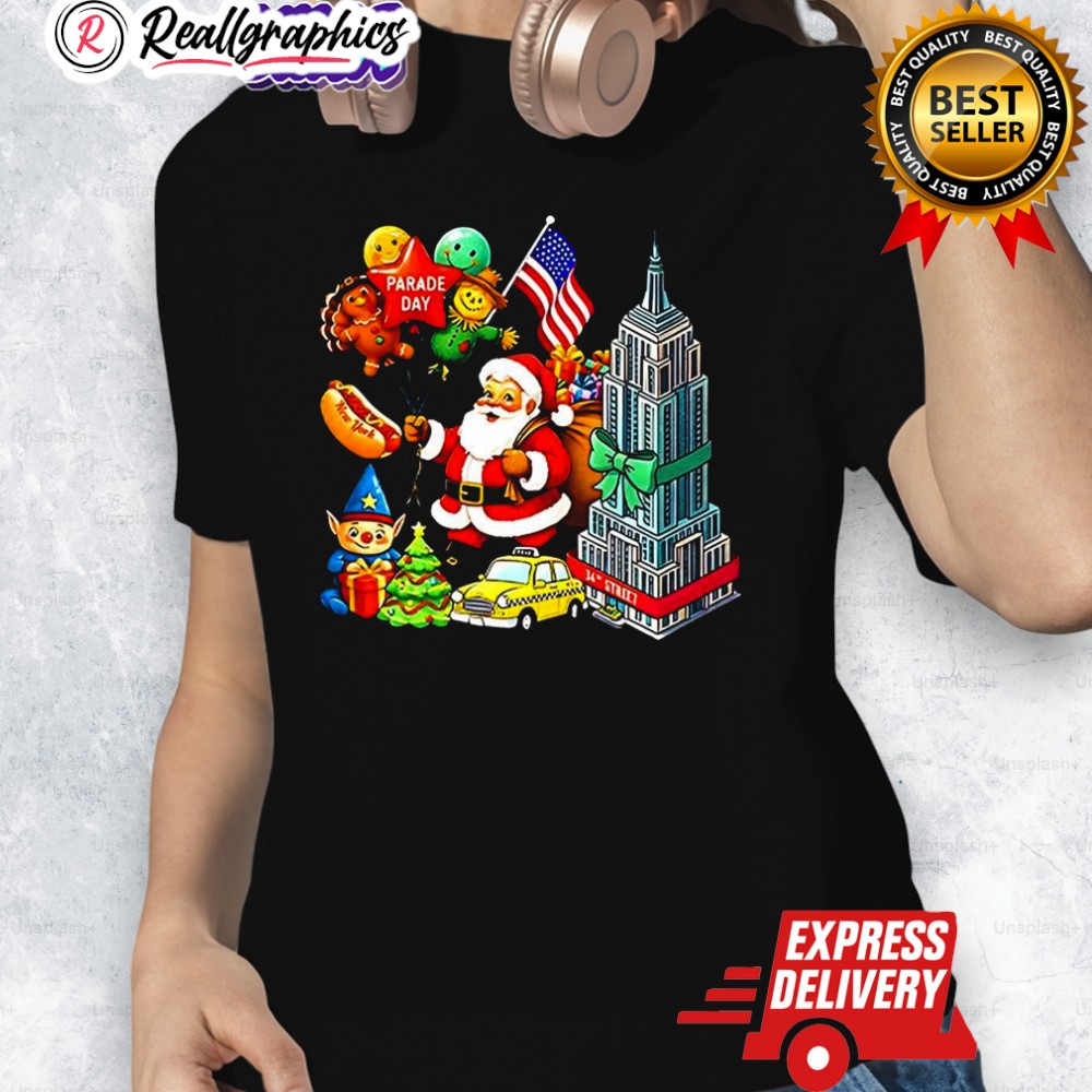 Santa Claus Parade Day Thanksgiving Christmas Shirt Santa Claus Parade Day Thanksgiving Christmas Shirt