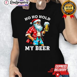 santa with sunglasses and beer christmas shirt 1 am8eqk