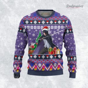sasuke ugly sweater boruto xmas ugly sweatshirt sweater 1 h5qibs