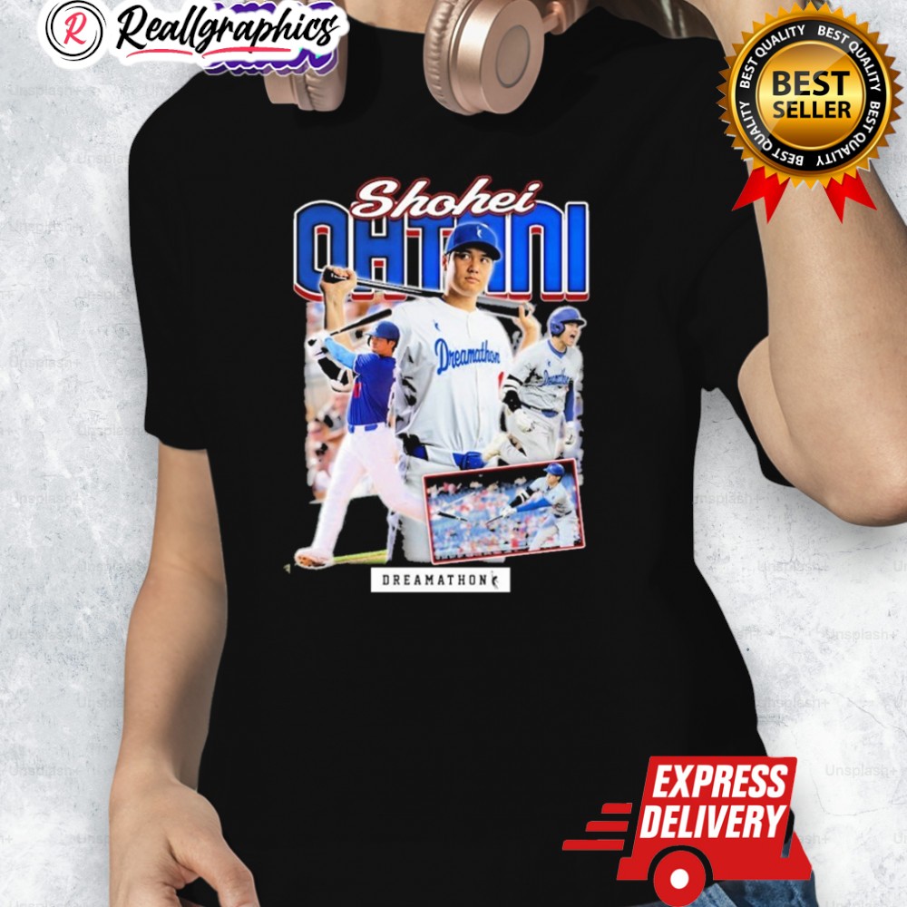 Shohei Ohtani X Dreamathon Shirt Shohei Ohtani X Dreamathon Shirt