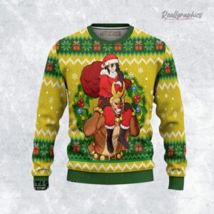 shota aizawa ugly christmas sweater my hero academia sweatshirt 1 qnw80x