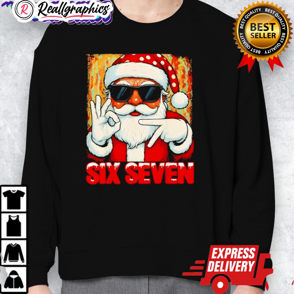 six seen meme christmas cool santa shirt 2 uokmc6