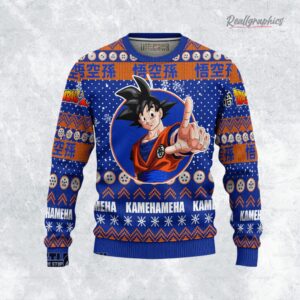 son goku ugly sweater dragon ball z xmas ugly sweatshirt sweater 1 lyi3nm