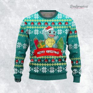 squirtle ugly christmas sweater pokemon xmas ugly sweatshirt sweater 1 juu7vm