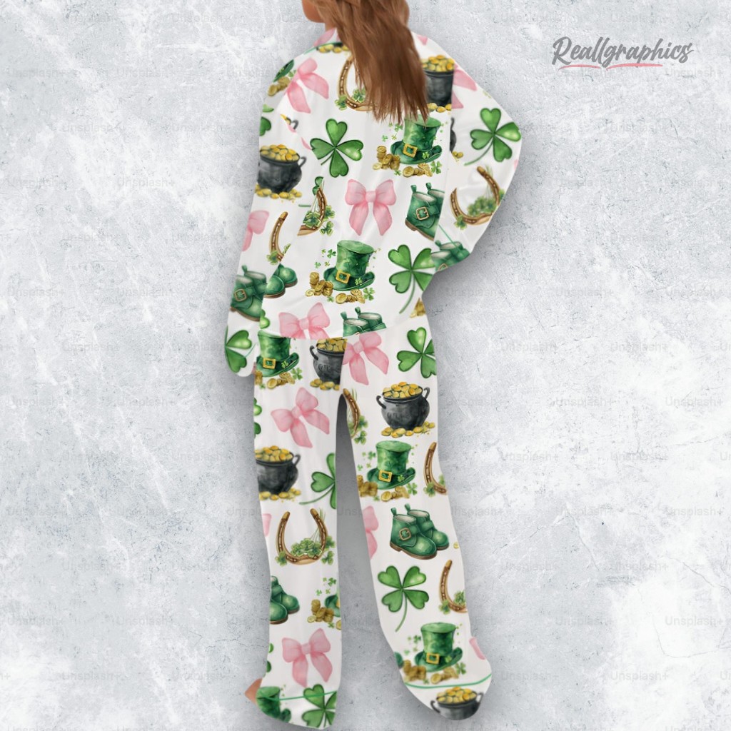 st-patricks-day-coquette-satin-pajama-set-3_iivf8j st patricks day coquette satin pajama set 3 iivf8j