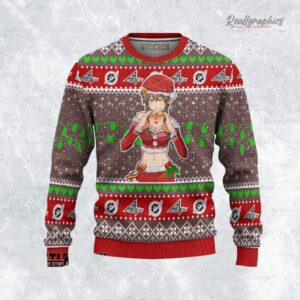 steins gate ugly sweater custom suzuha sweatshirt 1 vlkhb4
