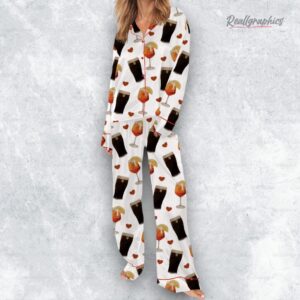 stout and aperol spritz satin pajama set 1 malrov