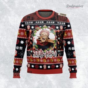 sukuna jjk ugly sweater anime xmas gift ideas 1 wqiepf