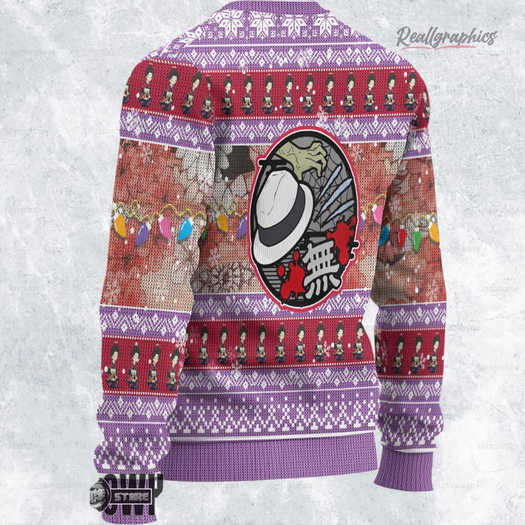 tamayo ugly christmas sweater demon slayer custom anime sweatshirt 2 egukr9